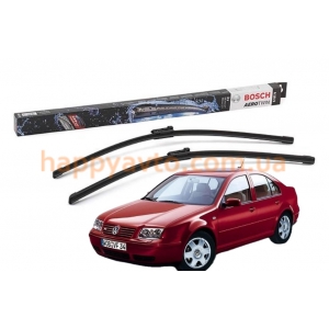 Комплект дворников на Volkswagen Bora 2002-2005 — Bosch AeroTwin